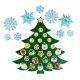 Selbstklebender Wandsticker Adventskalender