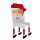 Weihnachtlicher Stuhl-Dekor-Set (47 × 75 cm)