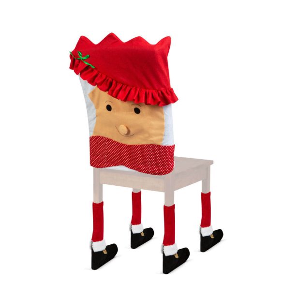 Weihnachtlicher Stuhl-Dekor-Set (47 × 75 cm)