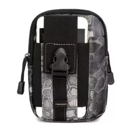 Militärische Gürteltasche mit Schlangenmotiv