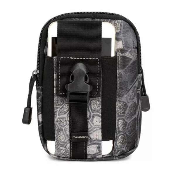 Militärische Gürteltasche mit Schlangenmotiv
