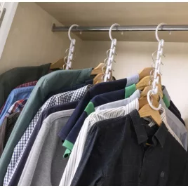  InnovaGoods Plusrobe Kleiderbügel-Organizer für 40 Kleidungsstücke