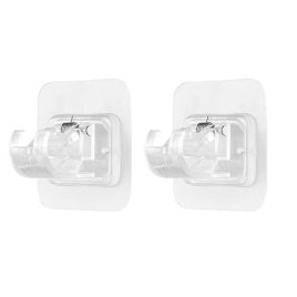 Selbstklebende Gardinenstangenhalter 2 Stk.