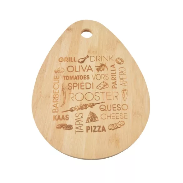 Perfect Home Bambus-Schneidebrett, Servierbrett 35*25 cm