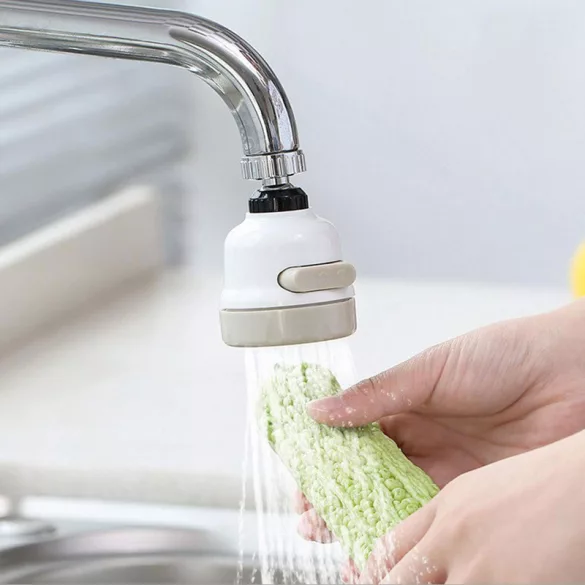 Drehbarer, wassersparender Wasserhahnbelüfter