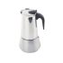 Italienische Espressokocher, Stahl, 600 ml