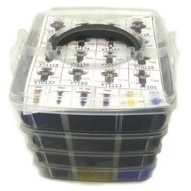 650-tlg. Befestigungsclip-Set für Autos