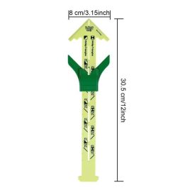 5-in-1 Schiebelehre Lineal