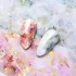 Marmorierte Nagelfolie-Rolle