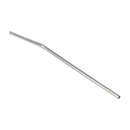Stahl Trinkhalm Set - 23 cm (6 Stk.)