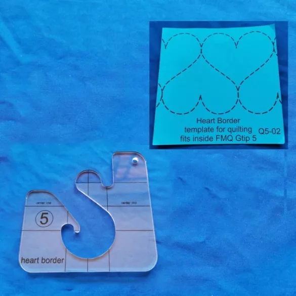 Patchwork-Schablone für Nähmaschine