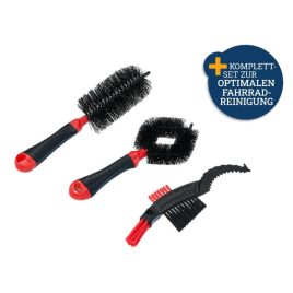Fahrrad-Reinigungsbürsten-Set, 3-teilig