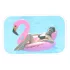 Flamingo Schwimminsel, Strandmatratze - 110x104x94 cm