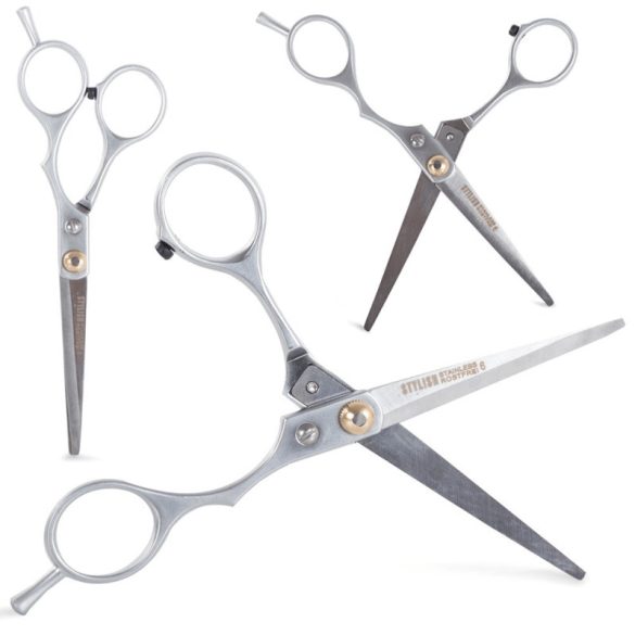 Professionelle Haarschere aus rostfreiem Stahl
