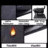 Perfect Home Feuerfeste Grillmatte 122x76 cm