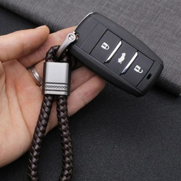 Kunstleder Autoschlüsselanhänger - 2 Stk.