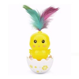 Interaktives Feder-Katzenspielzeug