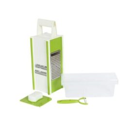 Multifunktionale Reibe mit Behälter