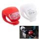 2-teiliges LED-Fahrradlampenset mit Silikonbeschichtung