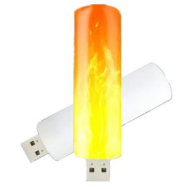 USB LED Nachtlicht, Flammenstrahl