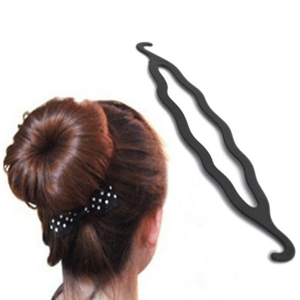 Haargummi für Dutt, Dutt in Sekunden