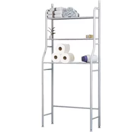 Mehrstufiges Regal über der Waschmaschine