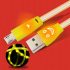 Leuchtendes Micro-USB-Kabel, 5 Stück