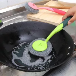 Langstielige Drahtbürste