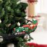 Bewello Weihnachtsbaum Eisenbahn - spielt Musik, leuchtet - batteriebetrieben