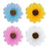 Garden of Eden Gartendekoration - Blume - 7,5 cm - 4 Stk./Packung