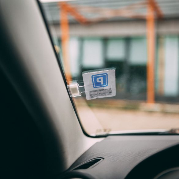 MNC Auto-Parkticket-Halter - selbstklebend