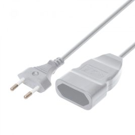 EURO Verlängerungskabel mit zwei Leitern