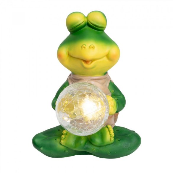 Solar-Gartenleuchte, Frosch