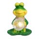 Solar-Gartenleuchte, Frosch