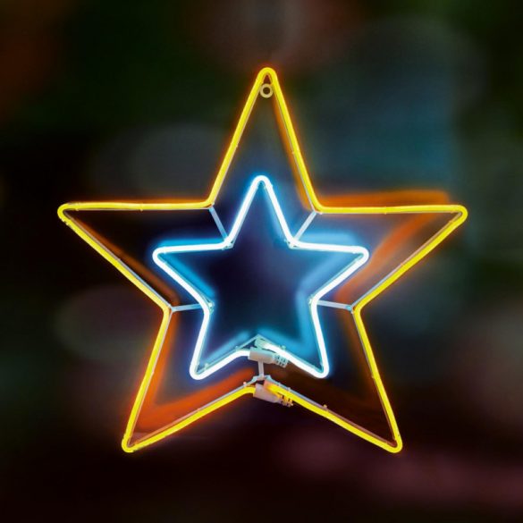 LED-Neonlichtfigur, Stern