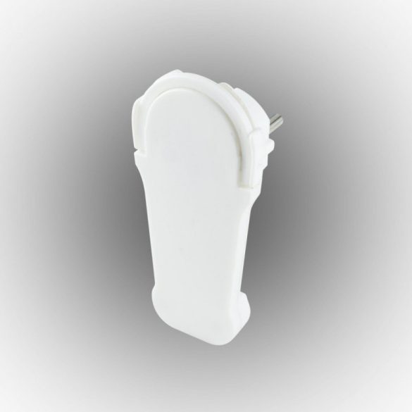 Geerdeter Stecker, extraflach