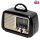 Retro Taschenradio und Multimedia-Player