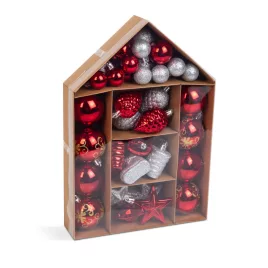 Family Weihnachtsbaumschmuck-Set - Rot