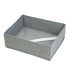 Bewello Stoff-Aufbewahrungsbox - 30 x 26 x 10 cm - grau