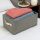 Bewello Stoff Aufbewahrungsbox - 38,5 x 24 x 16,5 cm - grau