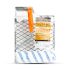Handy Farbroller + Griff + Abstreifgitter - 18 mm Polyester - 250 mm