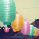 Garden of Eden Solar-Lampion - 3 Farben - kaltweiße LED - 21 cm