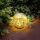 Garden of Eden Solar-Glaskugel zum Einstecken - 12 cm - 15 warmweiße LEDs