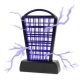 Garden of Eden Tisch-UV-Insektenfalle - wiederaufladbar und USB, schwarz