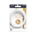 Delight Datenkabel - USB Type-C - weiß - 2 m
