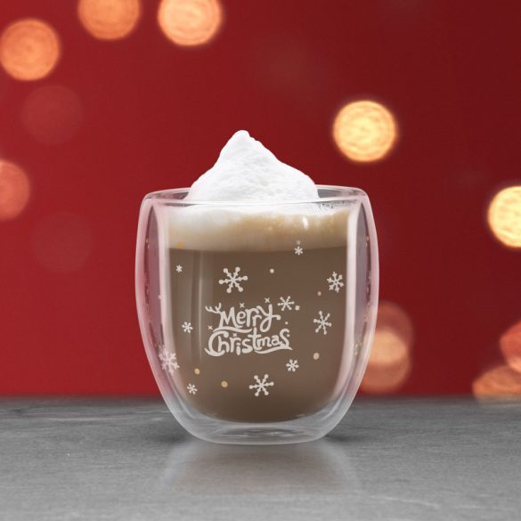 Vog und Arths Weihnachts-Doppelwand-Glas - 300 ml