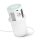 Delight Versteckter Verteiler - 4-fach + kabelloses Laden + 2xUSB + 2xType-C - weiß