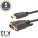 Nexus DVI-D / HDMI Kabel • 5 m