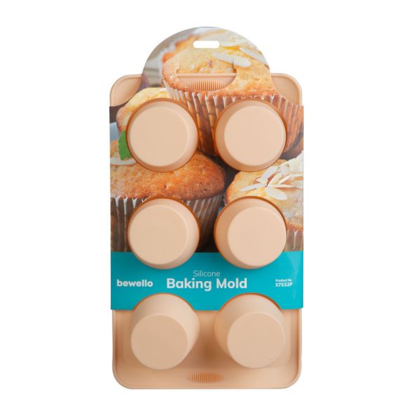 Bewello Silikon-Backform - Muffin - 30 x 18 x 4,2 cm