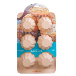 Bewello Silikon Backform - Muffin - 30 x 19 x 4,1 cm